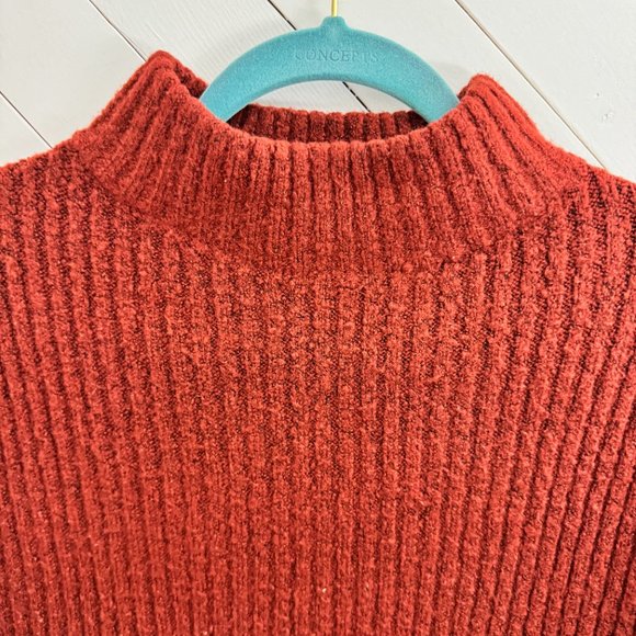 B. Young Mock Neck Sweater - Super Soft and Cozy - Picture 4 of 6